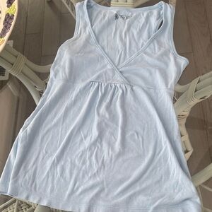 Light Blue Sleeveless Top
